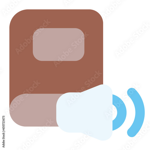audio book icon for illustration