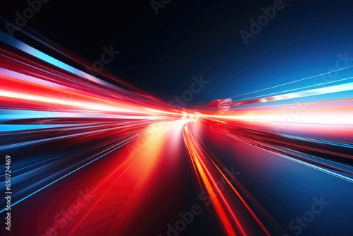 Futuristic Speed Lines: Innovation Unleashed