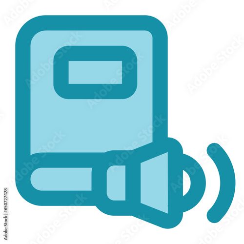 audio book icon for illustration