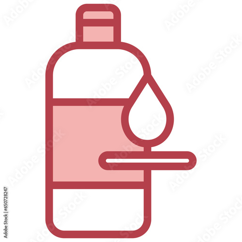 Toner filled outline icon,linear,outline,graphic,illustration