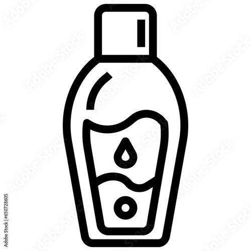 Makeup remover filled outline icon,linear,outline,graphic,illustration