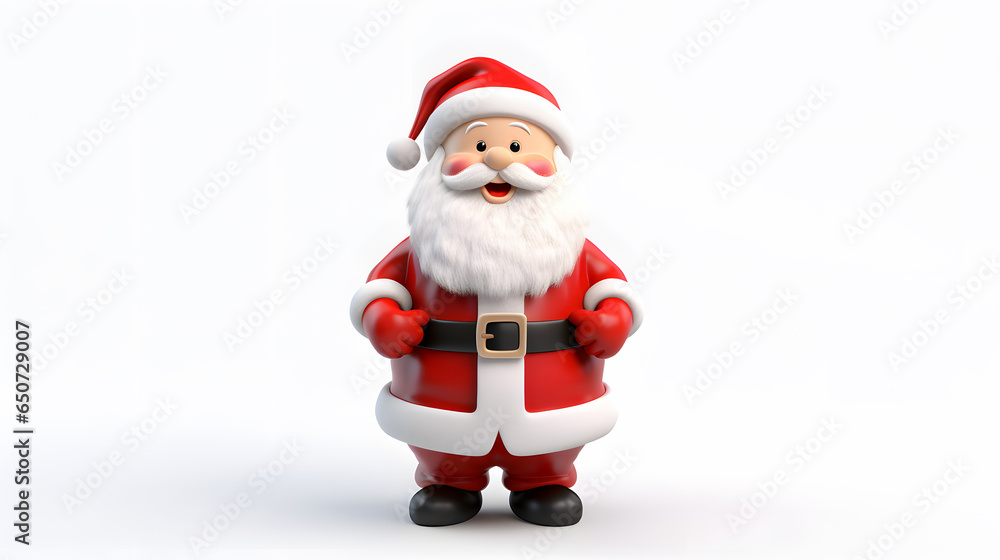 santa claus isolated on white santa claus isolated on white