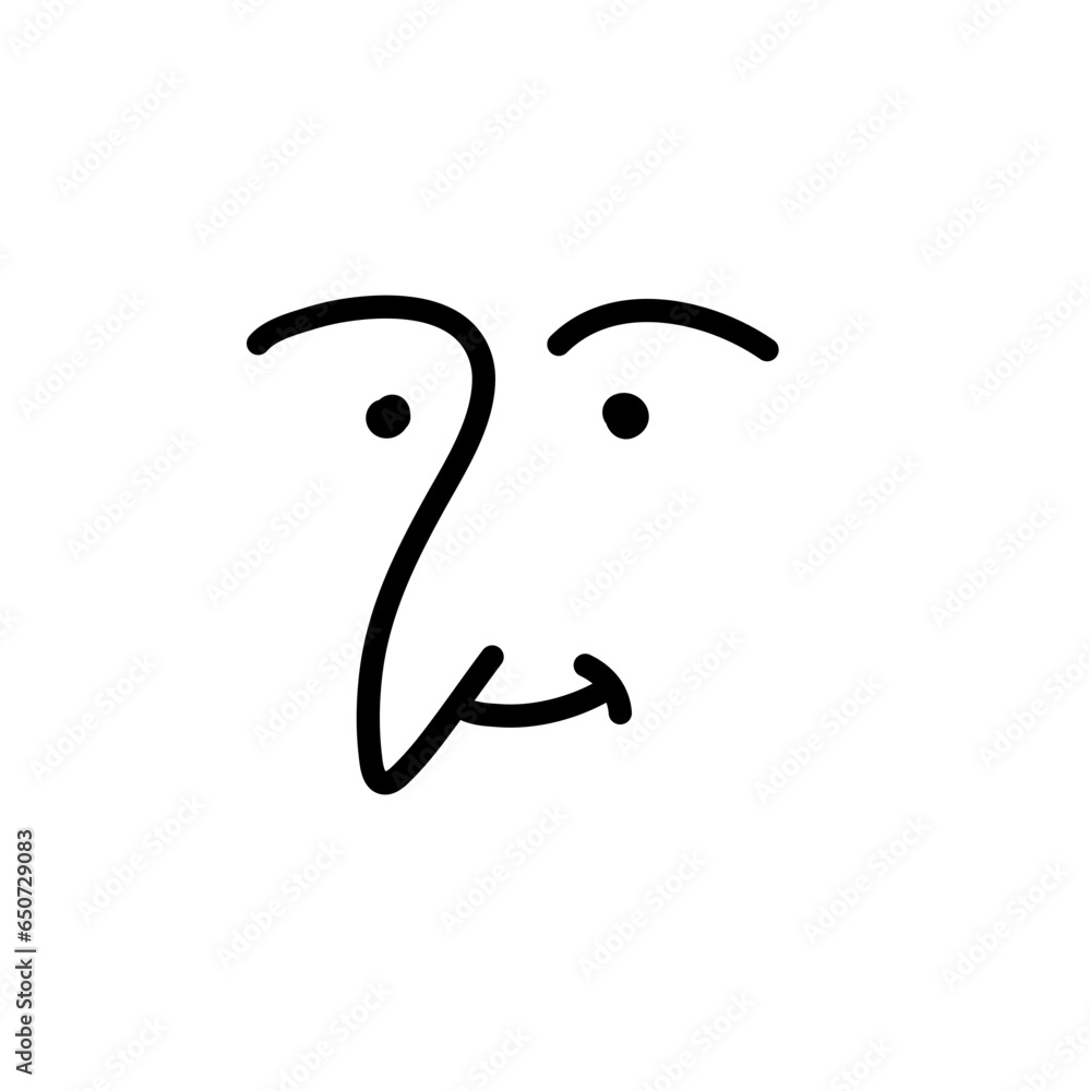 Hand drawn characters faces, vector illustration Hand drawn characters faces, vector illustration