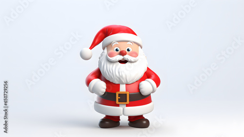 santa claus with gifts 3d style © Demencial Studies