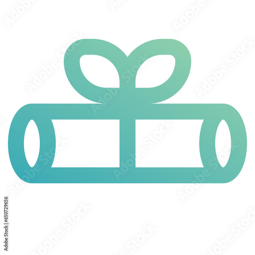 certificate icon for illustration