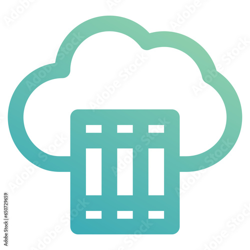 digital library icon for illustration