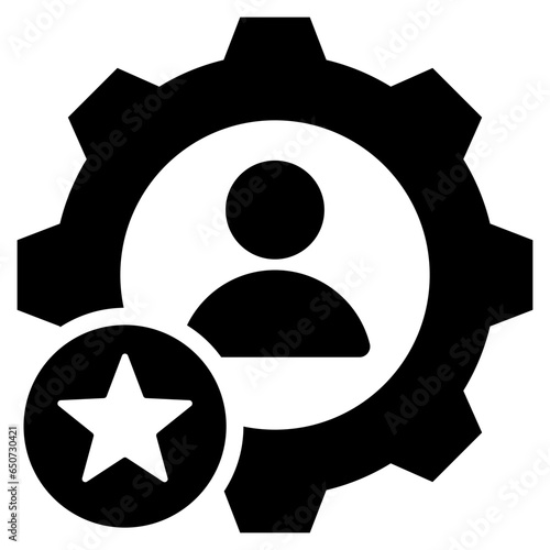 Skills Glyph Icon