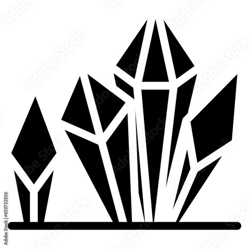 Mineral Glyph Icon