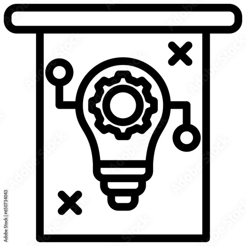 Tactics Outline Icon