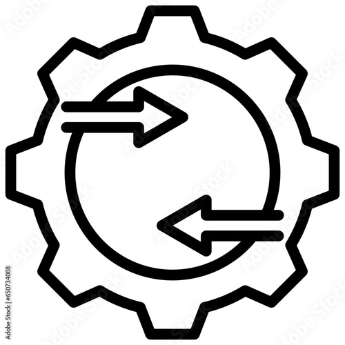 Integrated View Outline Icon