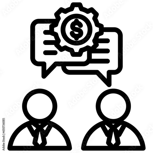 Communication Outline Icon