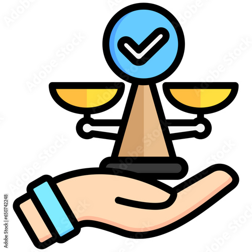 Objective icon often used in design, websites, or applications, banner, flyer to convey specific concepts related to Assessment, educational, evaluative, and analytical purposes.