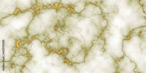 Gold marble texture with abstract white background. Marble surface with gold coated tint . Abstract golden glitter marbling seamless pattern for tile ,interior or card template vector