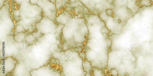 Gold marble texture with abstract white background. Marble surface with gold coated tint . Abstract golden glitter marbling seamless pattern for tile ,interior or card template vector