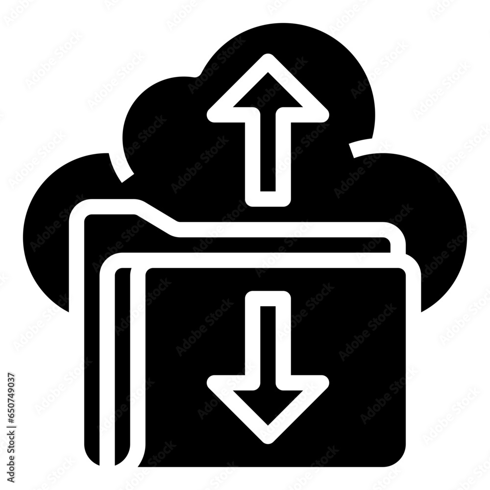 Cloud services flat icon,linear,outline,graphic,illustration Cloud services flat icon,linear,outline,graphic,illustration