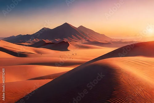 sunrise in the desert © Abdul