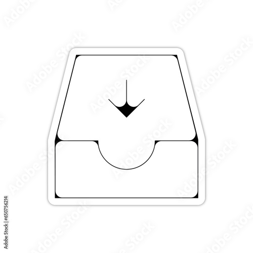 picto logo icones et symbole disque dur donnée fin relief