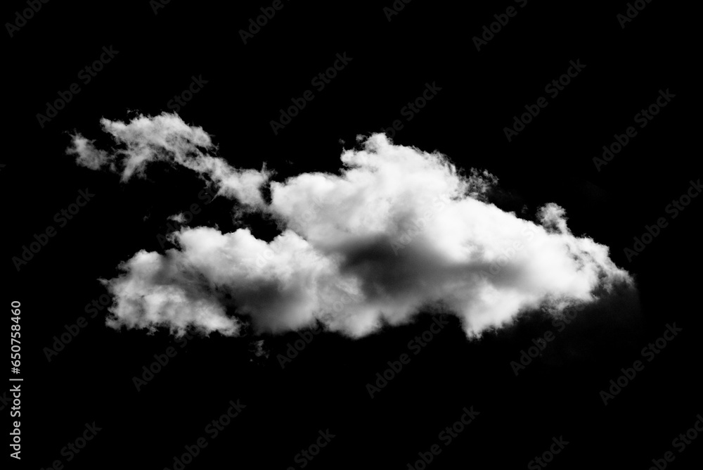 Biała chmura na tle, dym - obrazy, fototapety, plakaty 