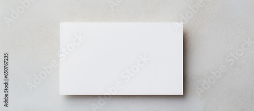 copy space image of with blank name cards in 3D rendering