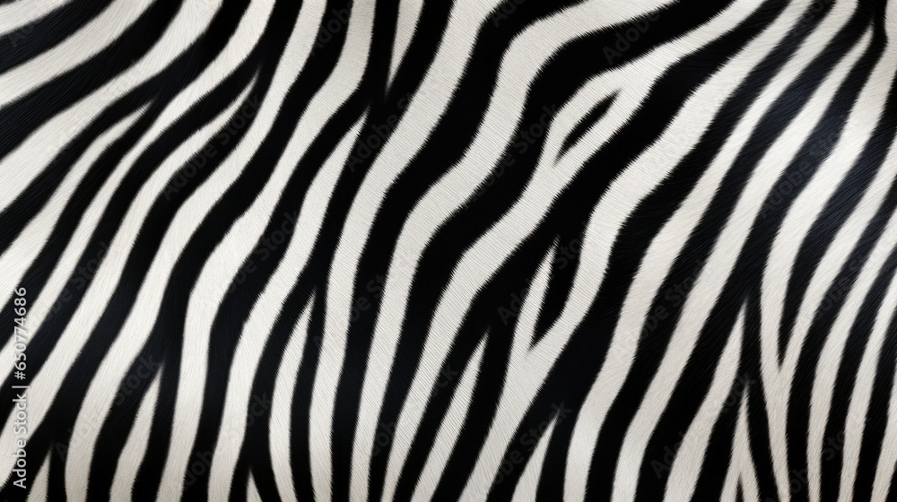 Close-up of black and white zebra fur print background. Animal skin backdrop for fashion, textile, print, banner Close-up of black and white zebra fur print background. Animal skin backdrop for fashion, textile, print, banner