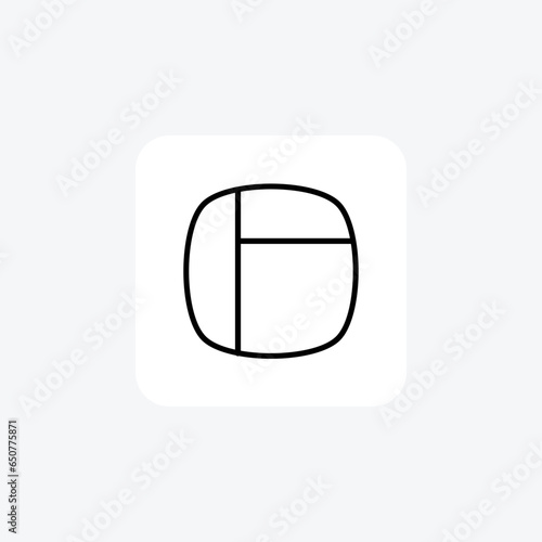 Windows Computer Hardware, Computer Component  Line Style Oultine Icon