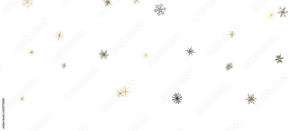 Snowflake Cascade: Mesmerizing 3D Illustration Depicting Descending Christmas Snowflakes Snowflake Cascade: Mesmerizing 3D Illustration Depicting Descending Christmas Snowflakes