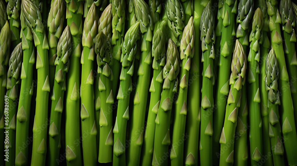 Top view full frame of whole ripe asparagus placed together as background. Top view full frame of whole ripe asparagus placed together as background.