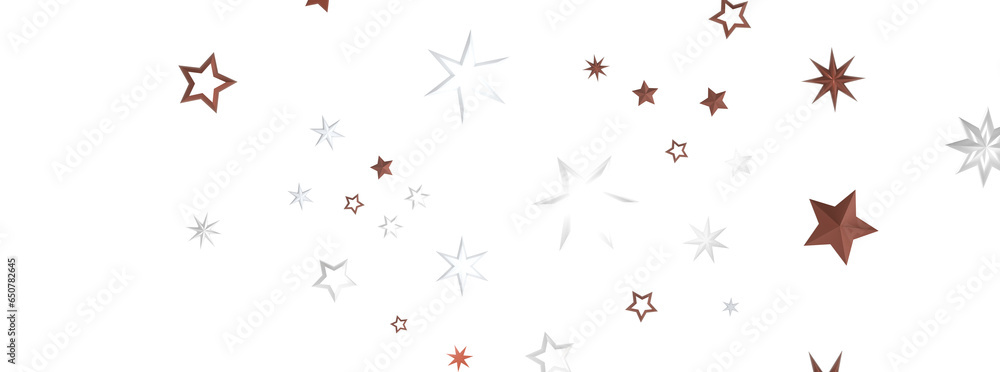 Celestial Christmas Symphony: Enthralling 3D Illustration of Falling Holiday Starbursts Celestial Christmas Symphony: Enthralling 3D Illustration of Falling Holiday Starbursts