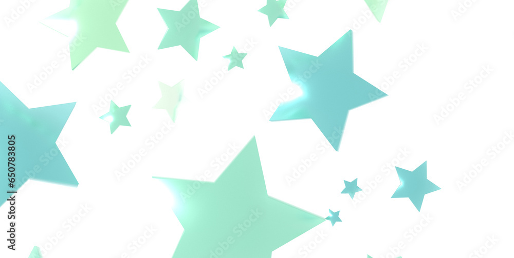 sparkles blue stars on white background with text place- Image sparkles blue stars on white background with text place- Image