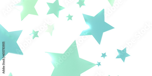 sparkles blue stars on white background with text place- Image