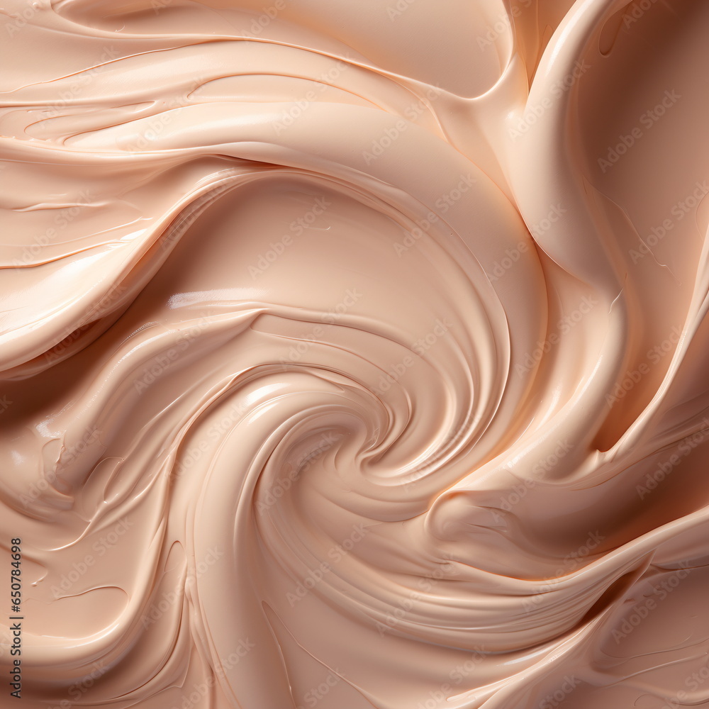 Brown tonal texture, basis cream, abstract cosmetic background close up. Brown tonal texture, basis cream, abstract cosmetic background close up.