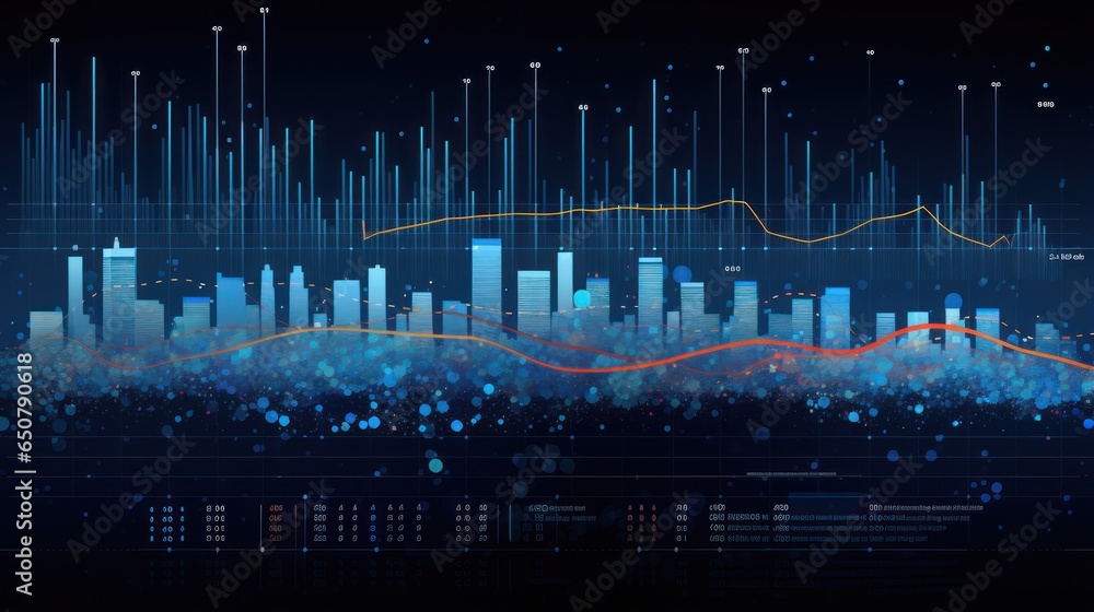 Illustrate the process of analyzing vast amounts of data with visuals of data streams, algorithms Illustrate the process of analyzing vast amounts of data with visuals of data streams, algorithms
