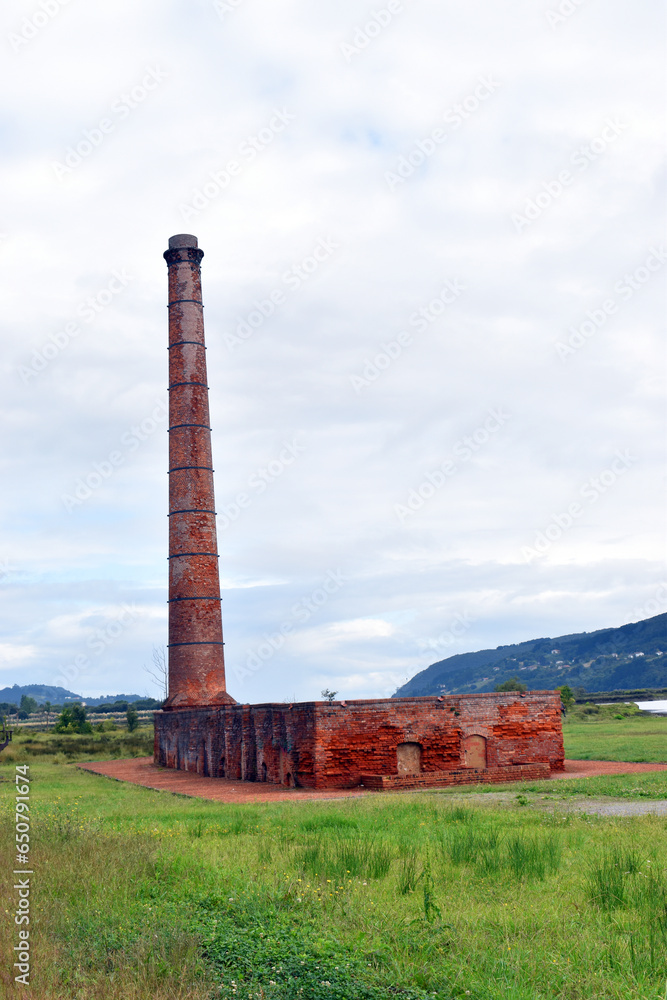 Old Murueta tile factory (Tejera de Murueta). Urdaibai. Basque Country. Spain