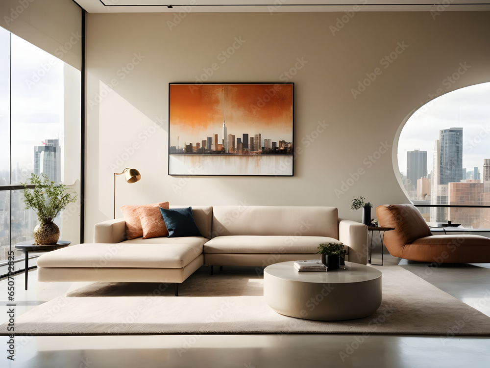 modern living room interior