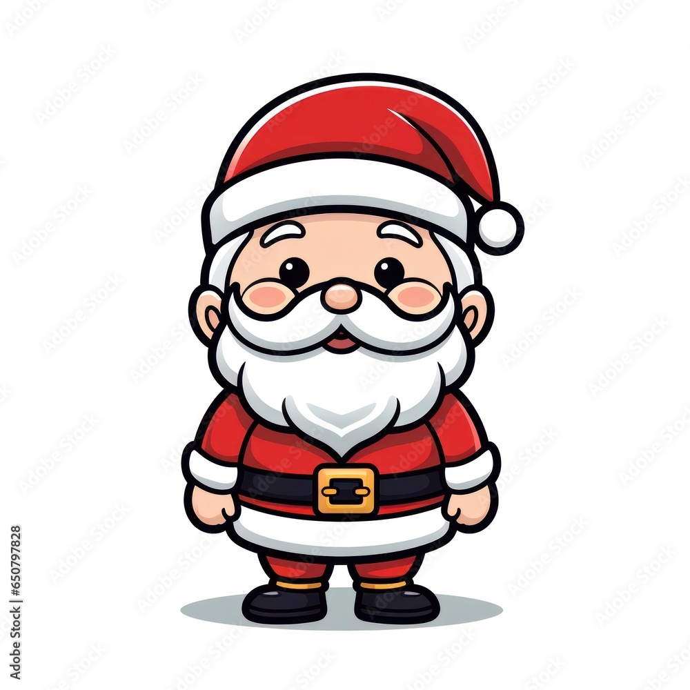 Cute Santa Claus cartoon character Cute Santa Claus cartoon character