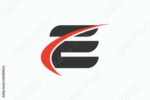 initial letter e logo design for your business