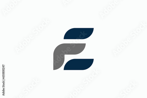 initial letter e logo design for your business