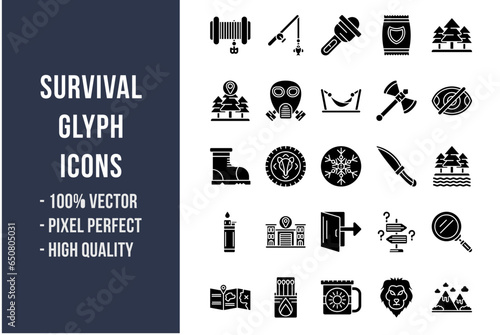 Survival Glyph Icons