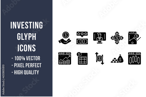 Investing Glyph Icons