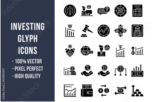 Investing Glyph Icons