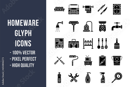 Homeware Glyph Icons