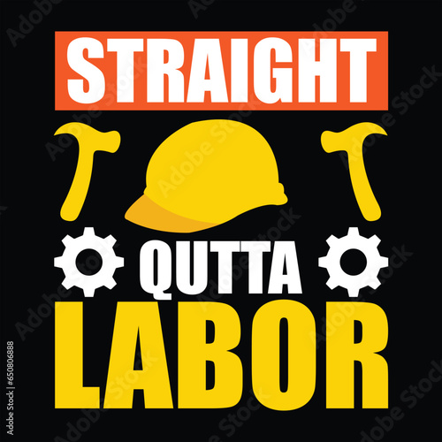Labor T-shirt design