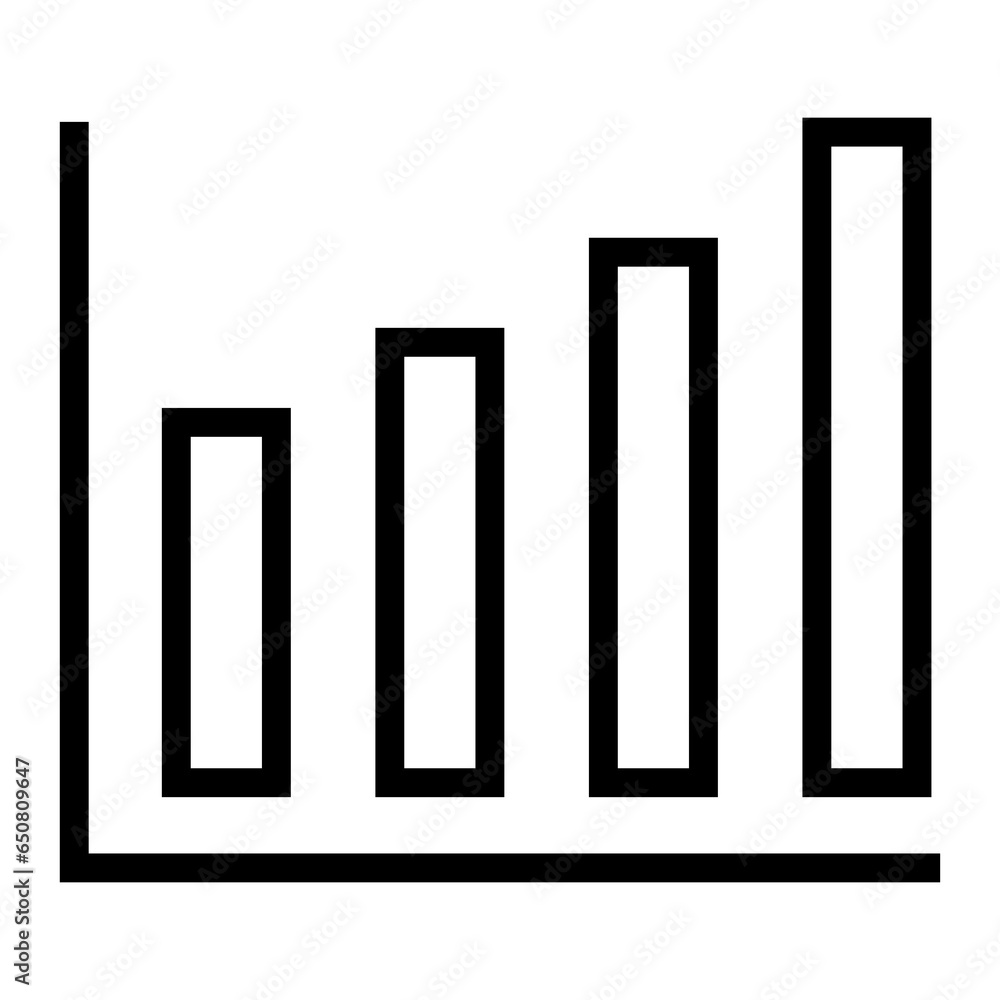 Bar Chart Value vector icon Bar Chart Value vector icon