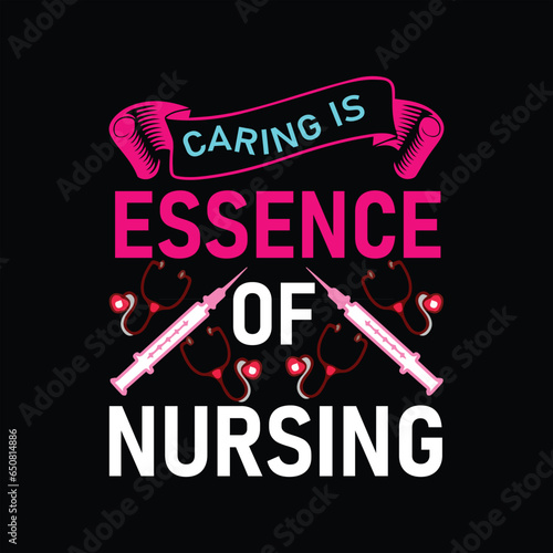 Nursing T-shirt design