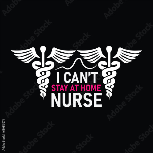 Nursing T-shirt design