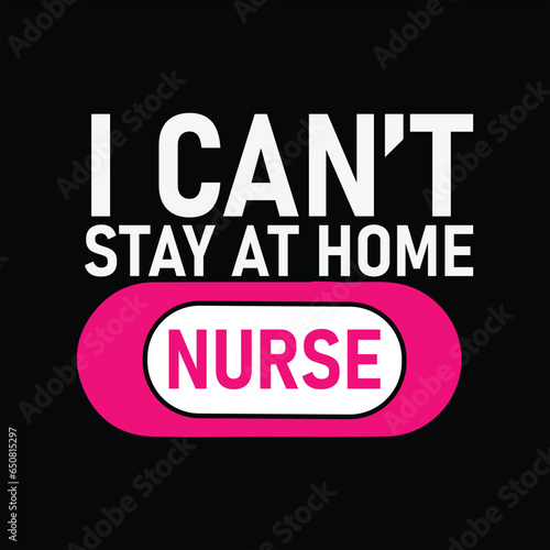 Nursing T-shirt design
