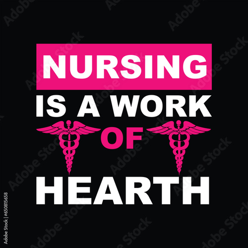 Nursing T-shirt design