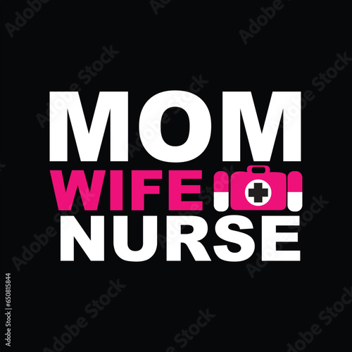 Nursing T-shirt design