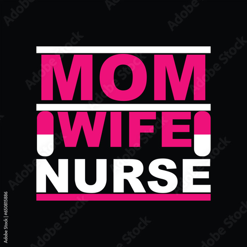 Nursing T-shirt design
