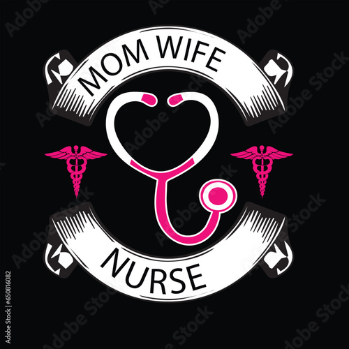 Nursing T-shirt design